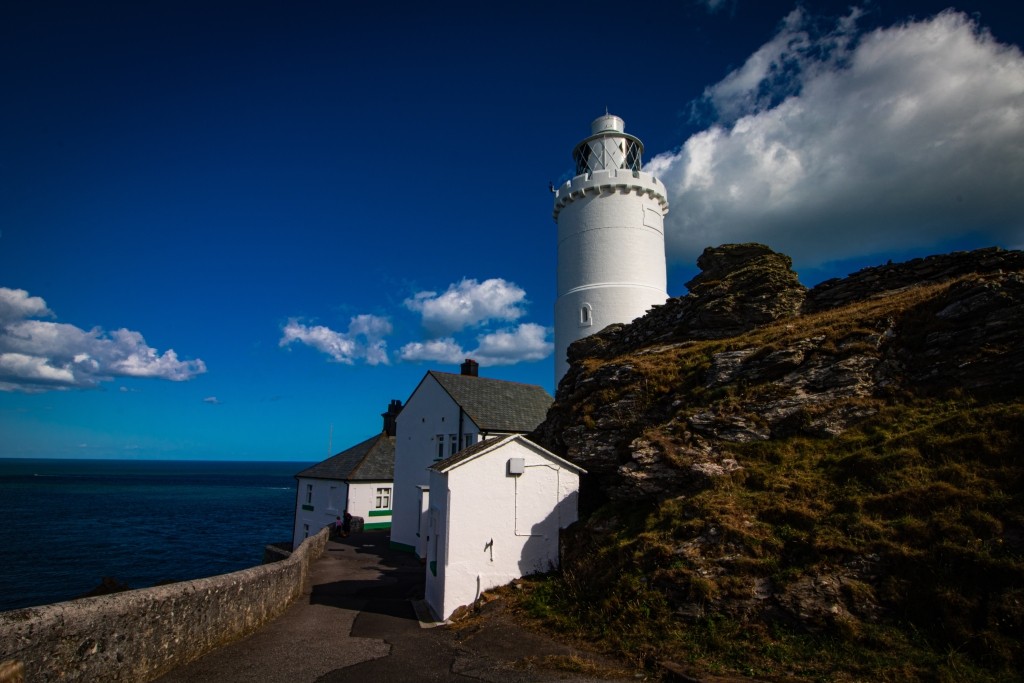 Lighthouse and Cliff side